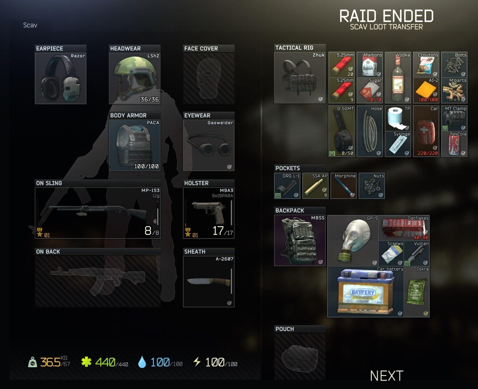 How to get loot Escape from Tarkov? Top gear strategies for PMC and Scav.