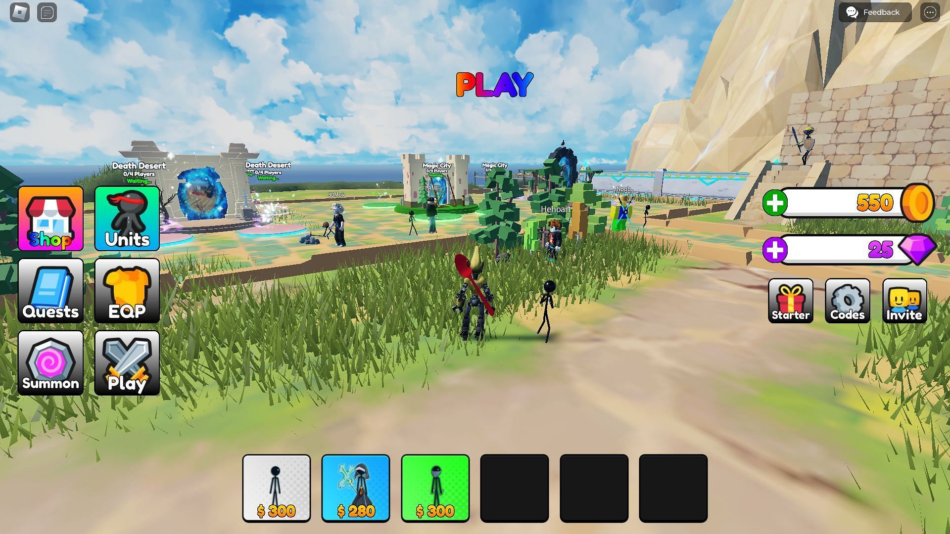 codes for stickman td unlock everything new codes step by step