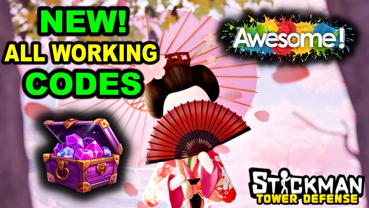 codes for stickman td unlock everything new codes step by step