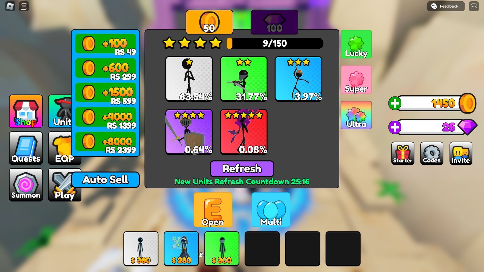 codes for stickman td unlock everything new codes step by step