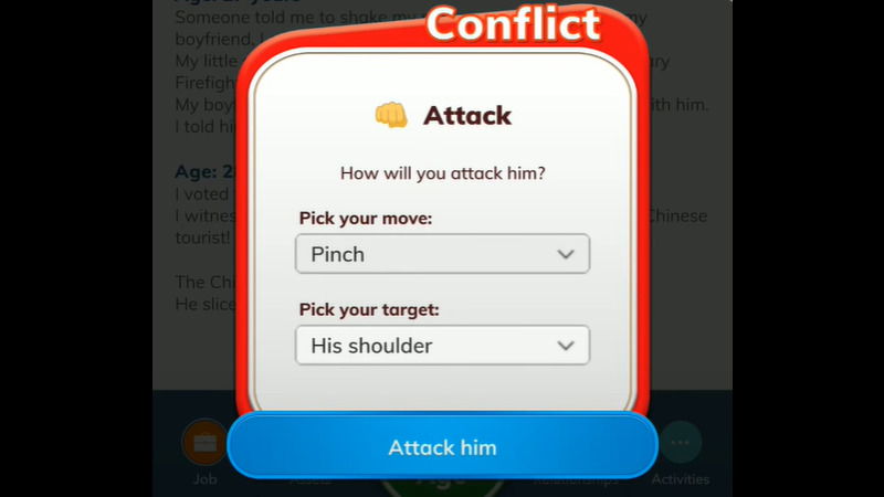 how to pinch someone on bitlife best way to do it easily