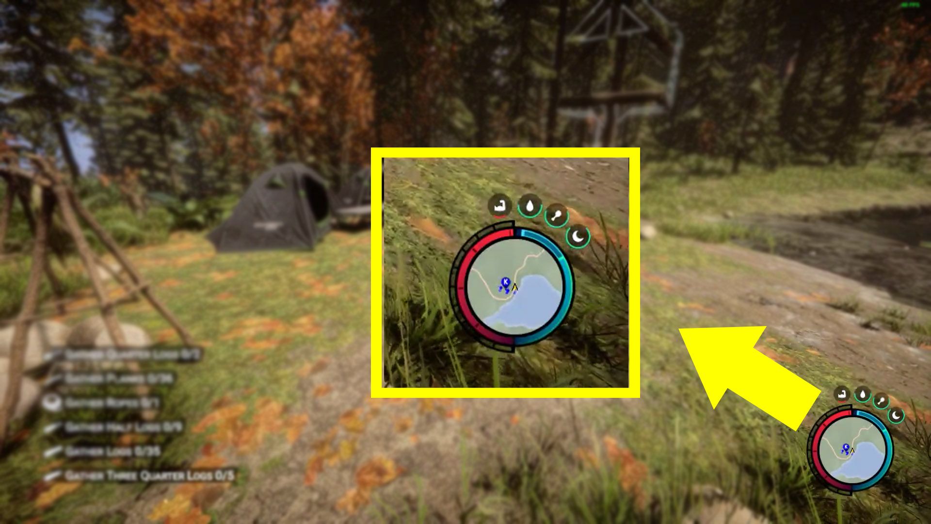 What does the m stand for in sons of the forest? Learn how to use it!